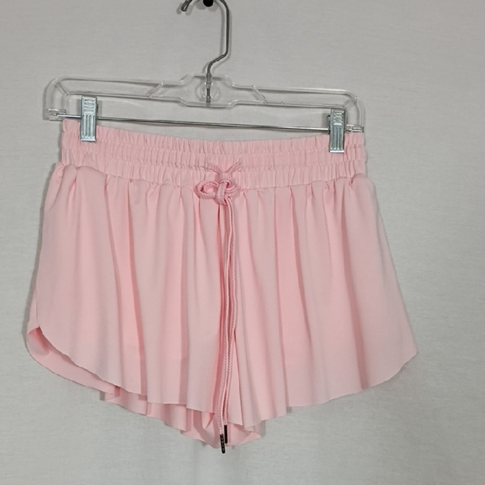 NWY Daybreak Ice Pink Flutter Short Women's Size Small Workout Athleisure Summer